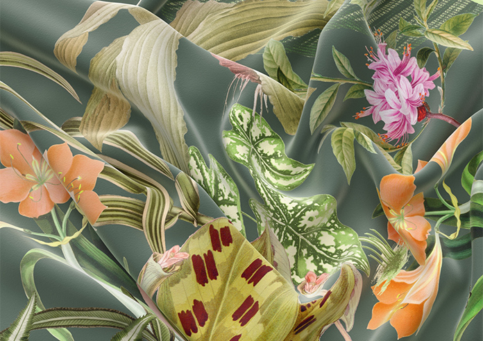 Barbados, Lush Green - Made to Measure Curtain - Image 4